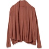 image:imageCable Stitch Womens LongSleeve RibKnit Cardigan with Thumbhole Open Front Oversized Loose Sweater Coat Small Caramel
